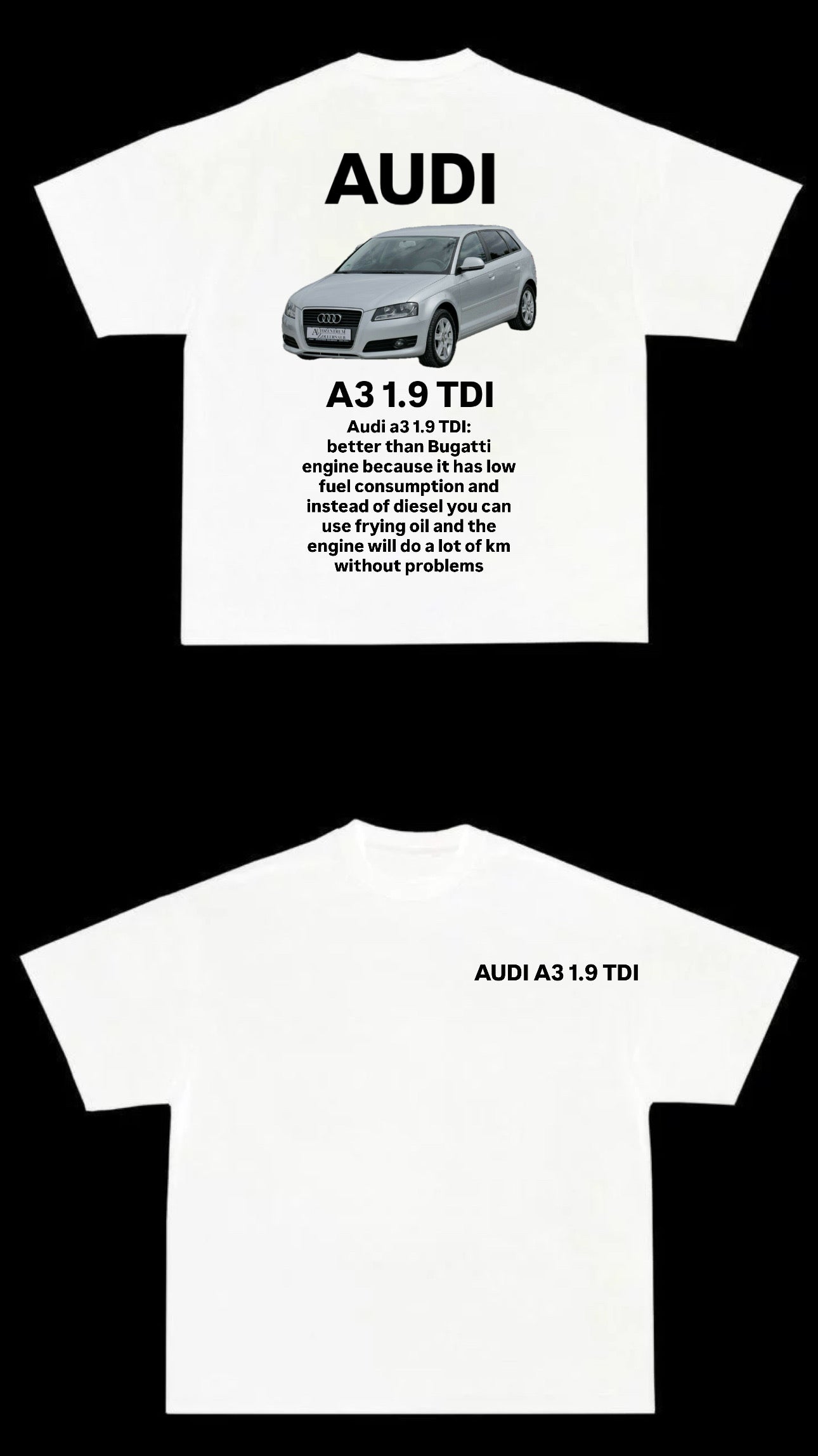 t shirt A3 1.9 TDI