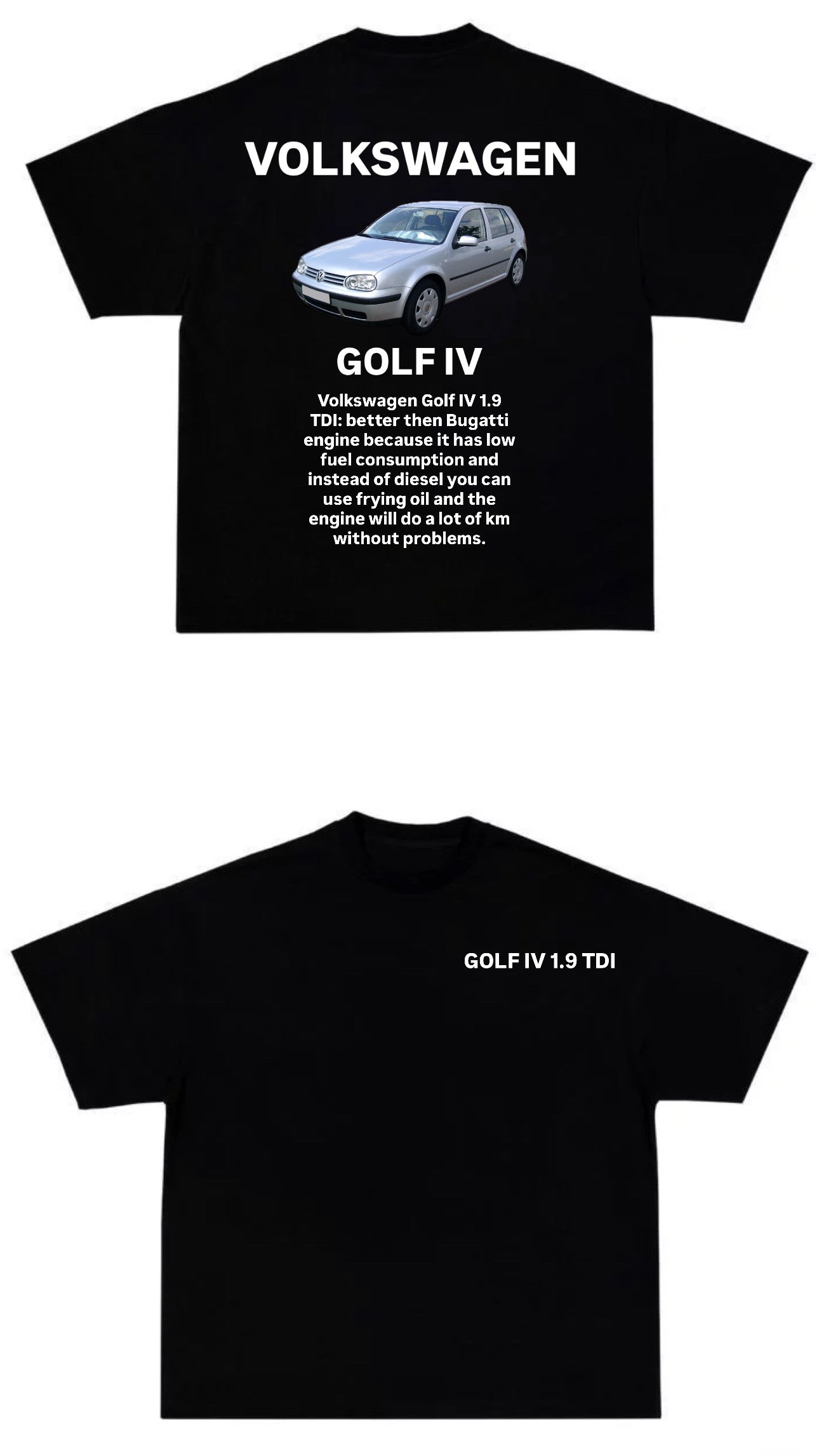 t shirt GOLF IV 1.9 TDI