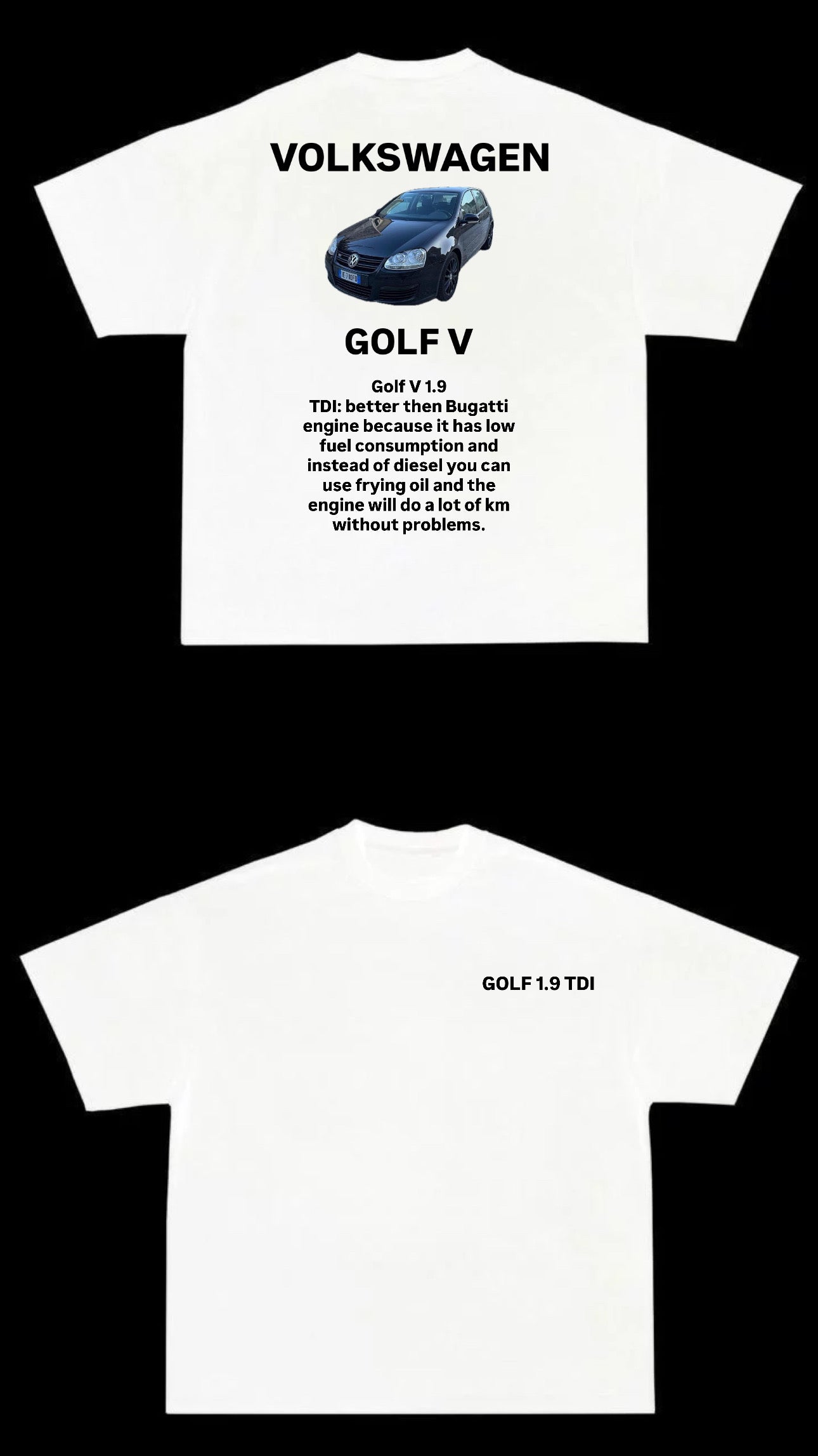 t shirt GOLF V 1.9 TDI