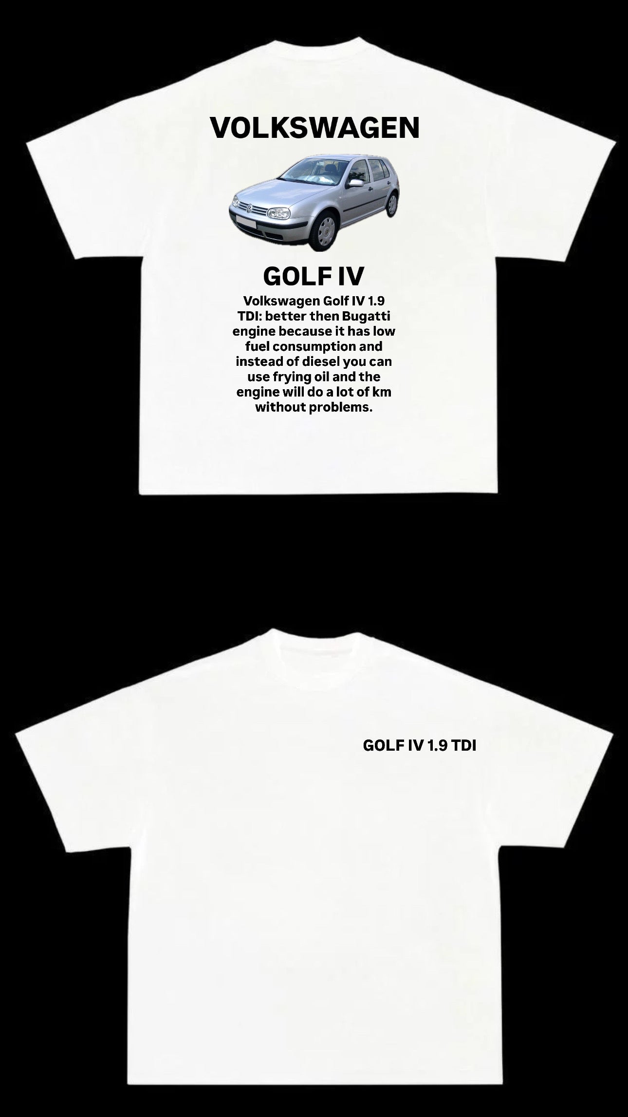 t shirt GOLF IV 1.9 TDI