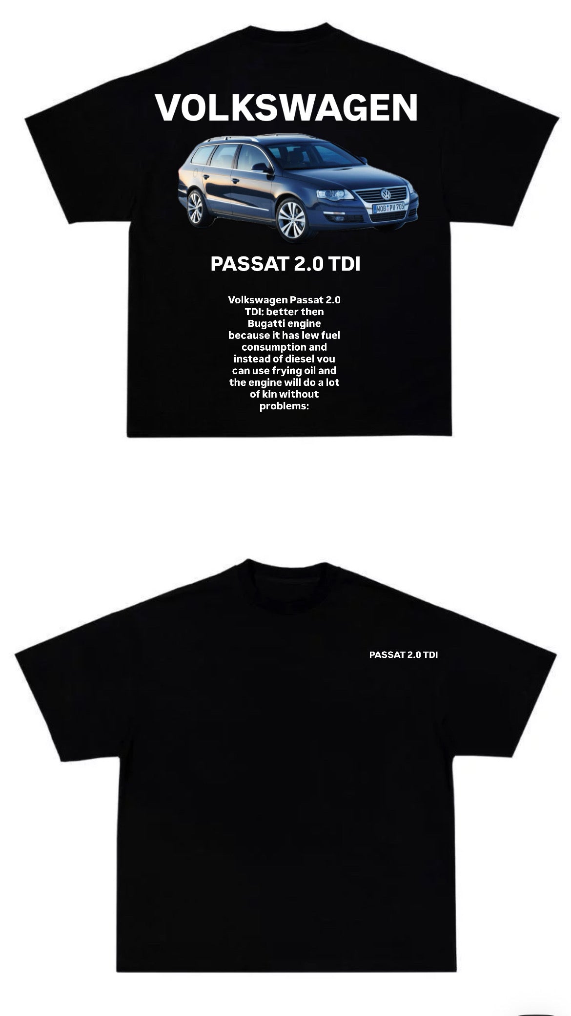 t shirt PASSAT B6 STATION WAGON