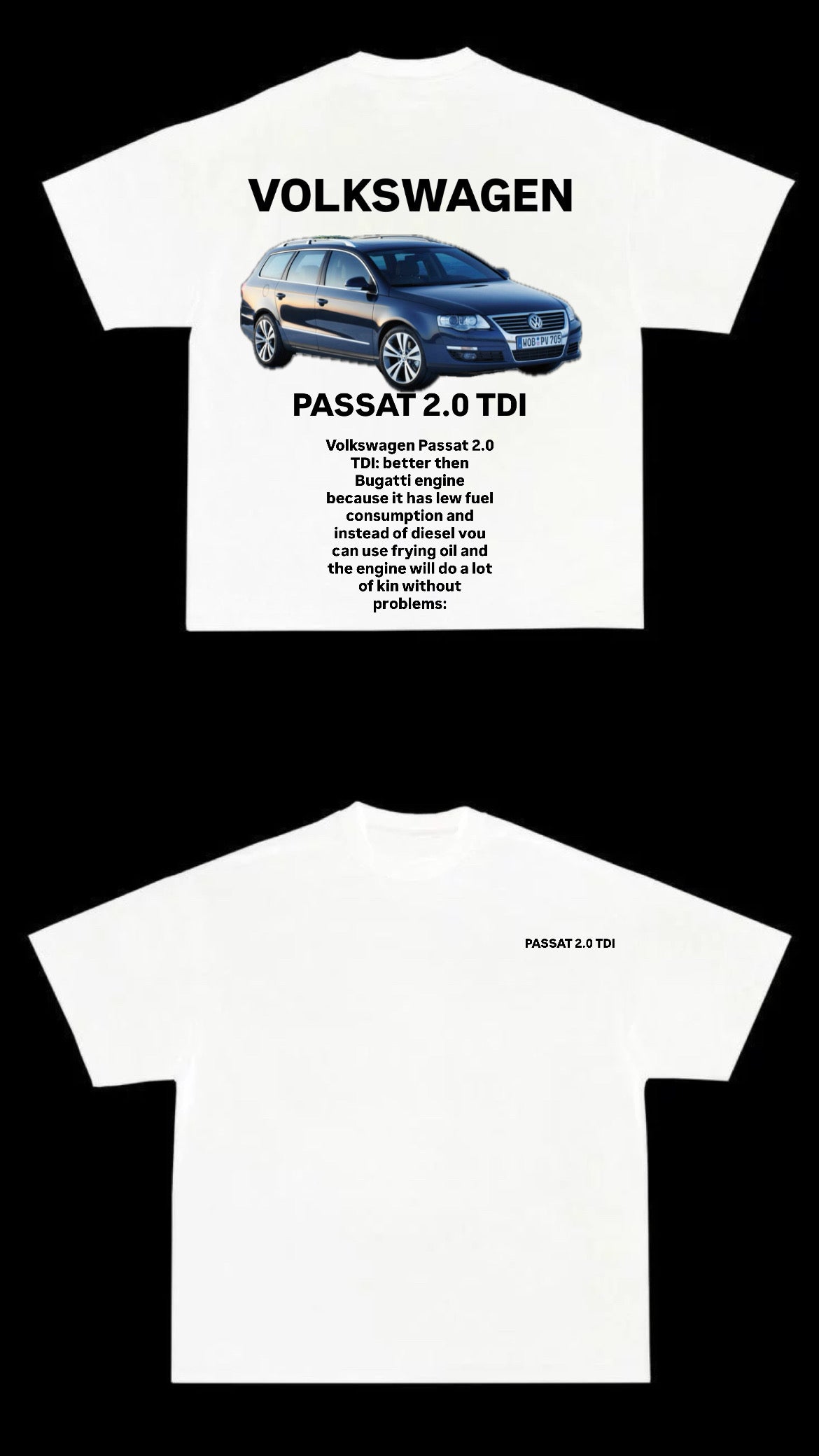 t shirt PASSAT B6 STATION WAGON
