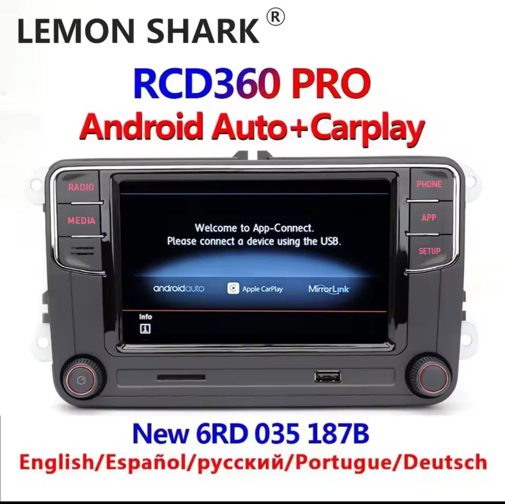 rcd 360 pro apple carplay original radio