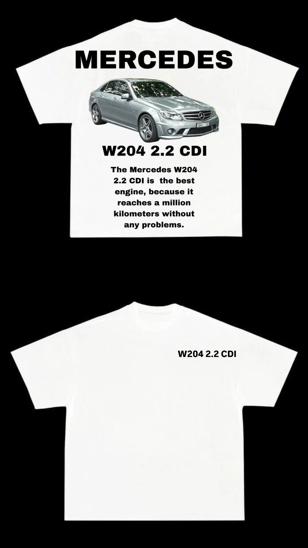 t shirt W204 grey