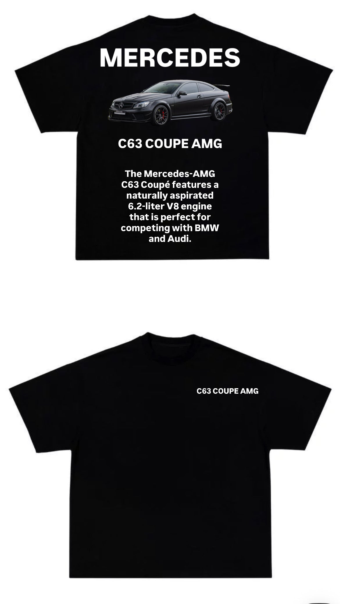 t shirt C63 coupe 2012